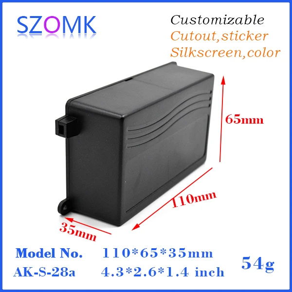 Настенный Чехол из АБС пластика 1 шт. 110*65*35 мм|plastic box wall mount|plastic caseplastic |