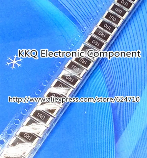 100 шт./пакет 2512 1% 1.8R 18R 180R 1.8 К 18 180 2R 20R 200R 2 20 200 1 Вт SMD Резистор Чип 6432 6.4*3.2 мм|resistor chip|bag