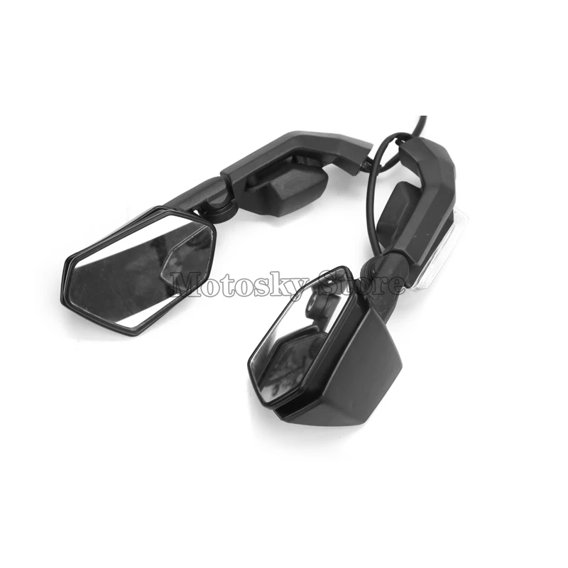 Мотоцикл Зеркало заднего вида светодиодный поворотники ZX10R 2008-2011 ZX6R 2005-2008 2005 2006 2007