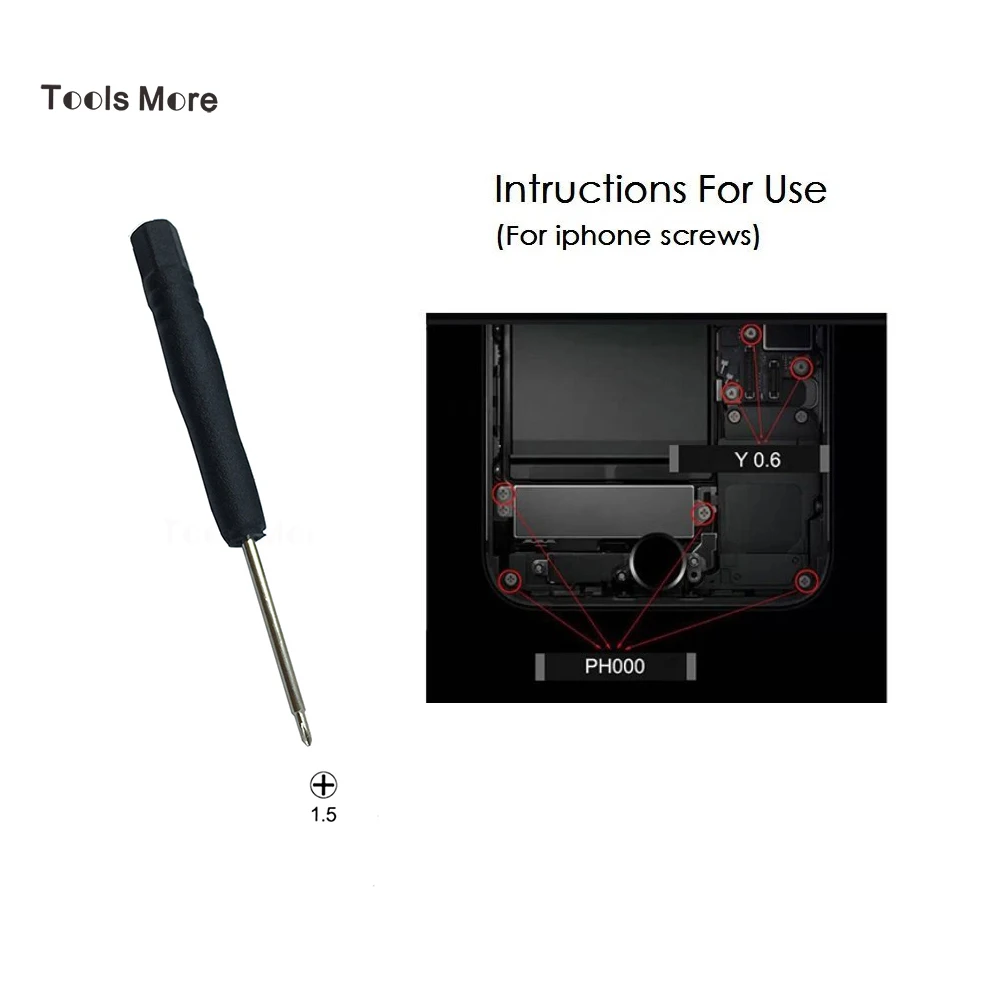 85 мм Мини Phillips 1 5 отвертка комплект PH000 Инструменты Отвертка для iPhone Motorola Nokia samsung