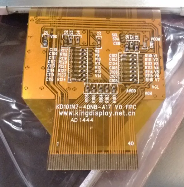 Фонарь V0 FPC фонарь KD101N7 10 1 дюймовый ЖК-экран 40 pin | Компьютеры и офис