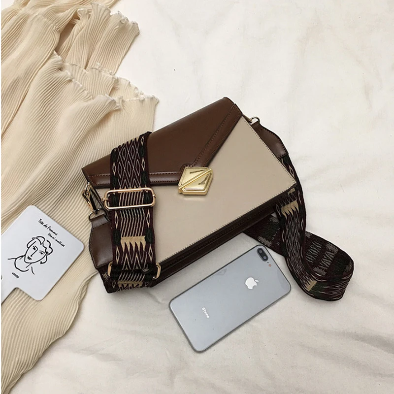 Новинка 2019 женская маленькая квадратная сумка на плечо сумка-мессенджер из