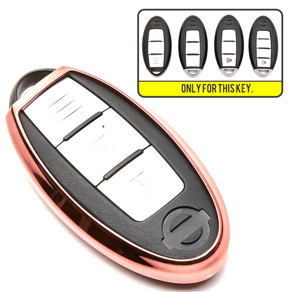 Чехол KUKAKEY для автомобильного ключа Nissan Motorola Livida X Trail T31 T32 Qashqai Teana March Juke Shell|Футляр