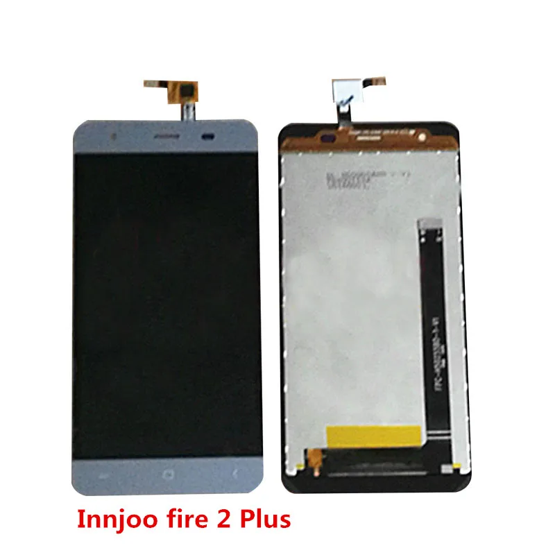 Fire2 ЖК-дисплей для innjoo Fire 2 Plus ЖК-дисплей дигитайзер сенсорный экран сенсор монтажный модуль стекло белого цвета