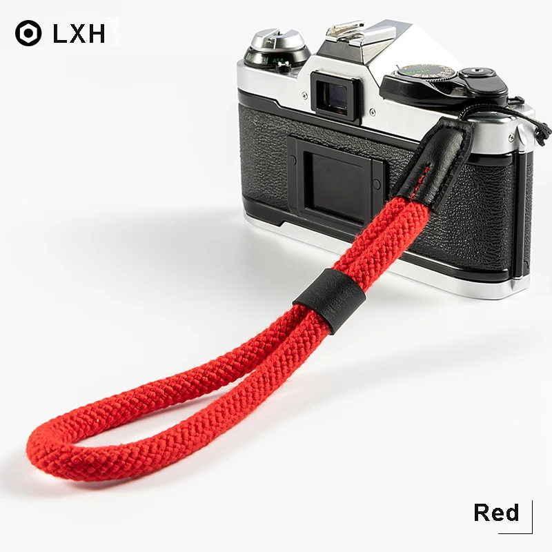 Наручный ремешок для цифровой камеры LXH из полиэстера и хлопка Fujifilm Canon Nikon Sony Polaroid
