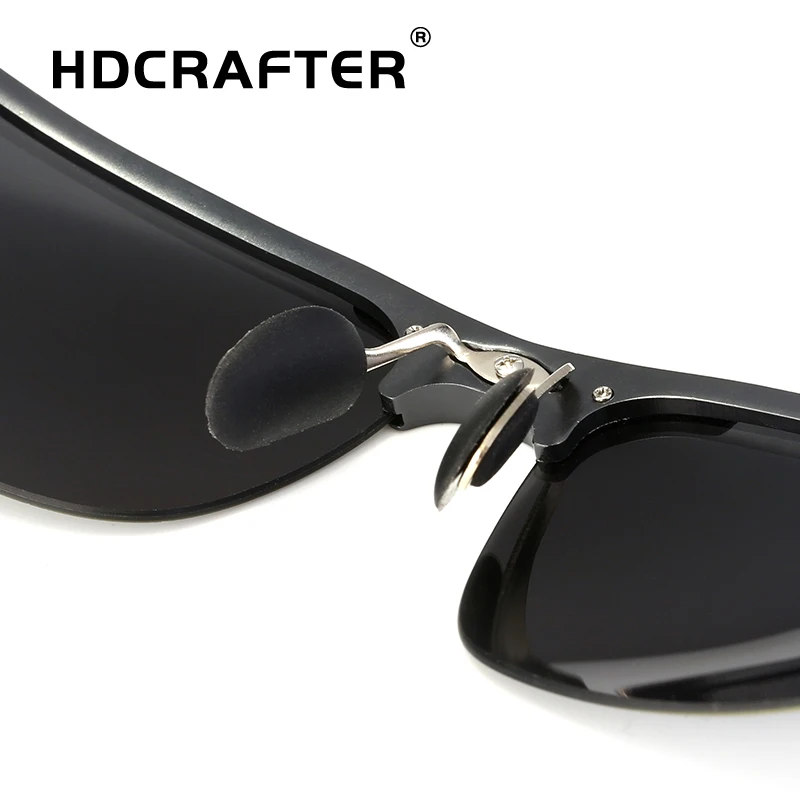 HDCRAFTER Brand Designer Polarized Sunglasses Men Aluminum Magnesium Glasses Driving Sun For Eyewear Accessories | Аксессуары для