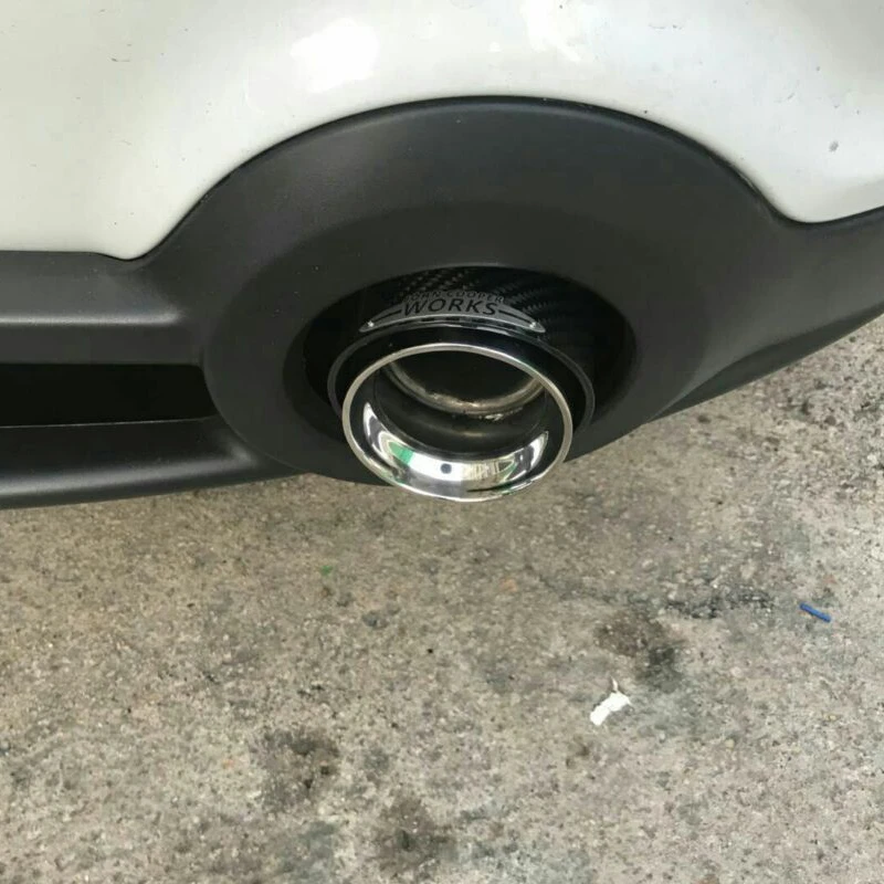 Насадки из углеродного волокна для глушителей Mini Cooper Countryman/Clubman R55/R56/RR60/R61/F54/F55/F56