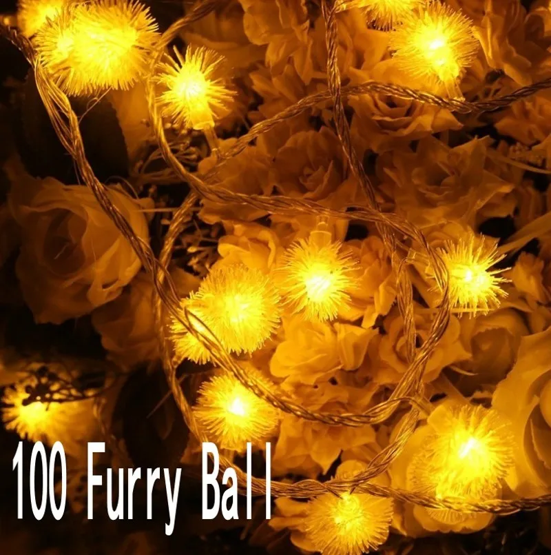 Гирлянда в виде снежинок 10 м 100 светодиодов|string lights|ball string lights10m 100led |
