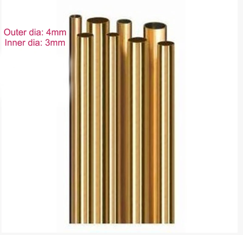 Модель RC аксессуары для трансформации лодки внутренний диаметр 3 мм медная труба