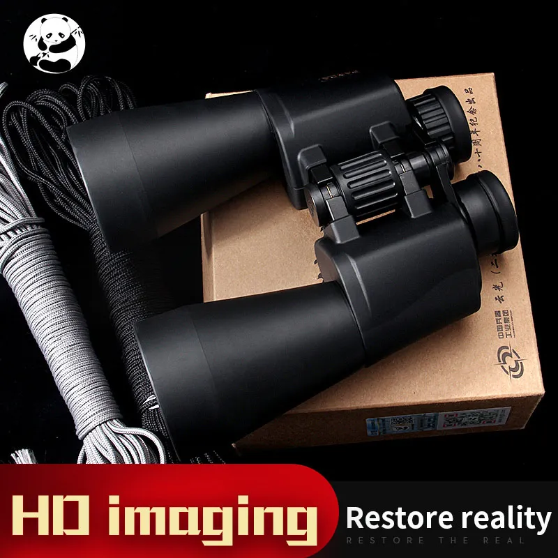 12X60 PANDA Professional Binoculars Telescope Glasses Night Vision For Outdoor Bird Watching Sports Travelling Hunting Camping |