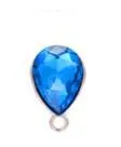 light blue 10 шт. 7x10 мм/13x18 мм капли воды хрустальные подвески для ожерелья медальон Стразы ювелирные изделия для DIY серьги ожерелье аксессуары - Цвет: light blue
