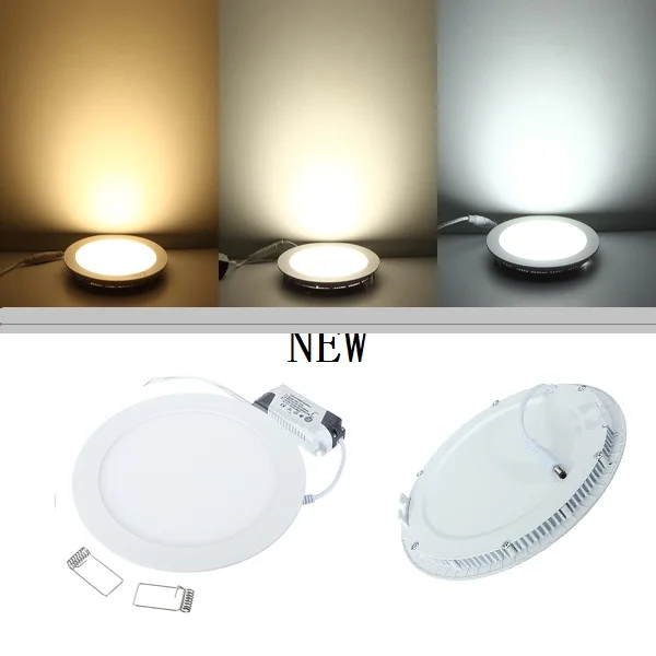 Lámpara empotrada de 25 vatios para baño y cocina, lámpara cuadrada LED para techo, luz LED descendente, blanco cálido/blanco frío, AC85-265V, Envío Gratis