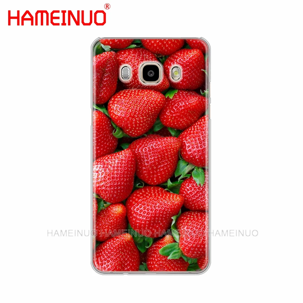HAMEINUO чехол для телефона с клубничным молоком и фруктами Samsung Galaxy J1 J2 J3 J5 J7 MINI ACE 2016