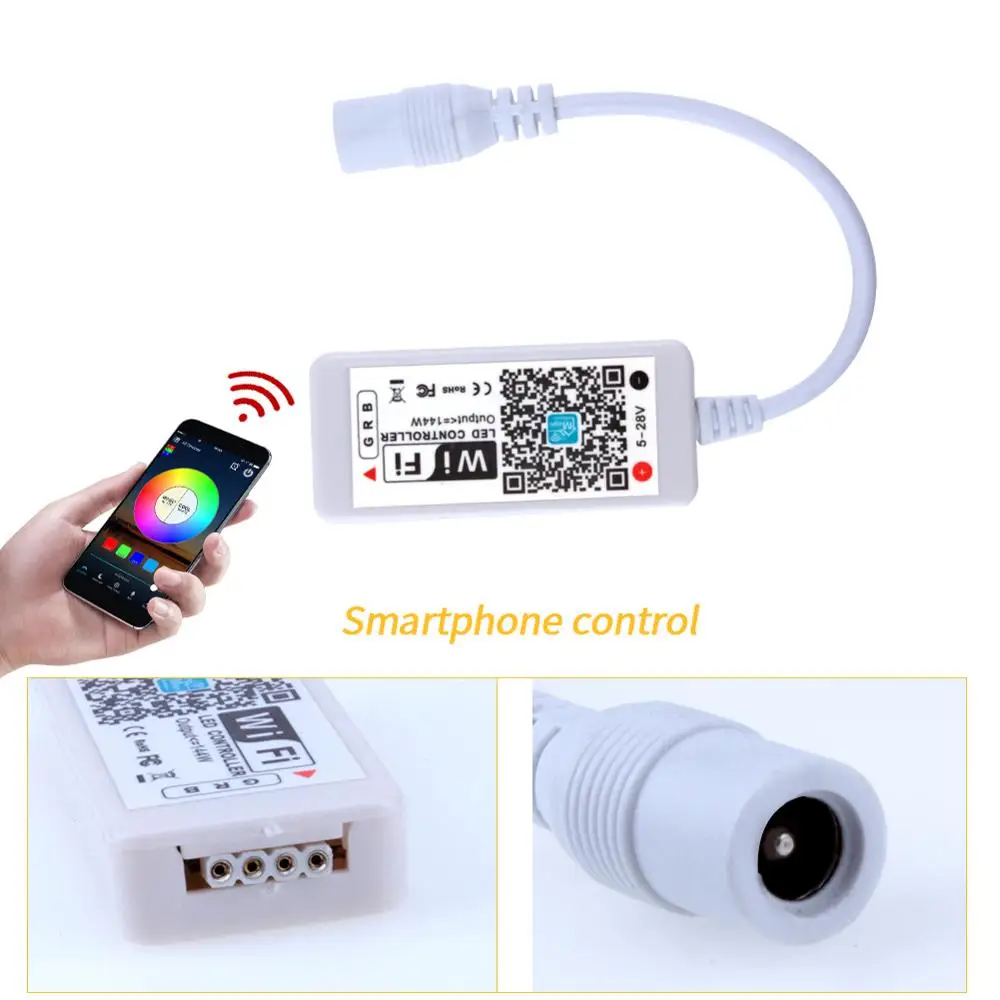 Мини RF 21Key IR 24Key для RGB RGBW WS2812B Светодиодная лента светильник дистанционного