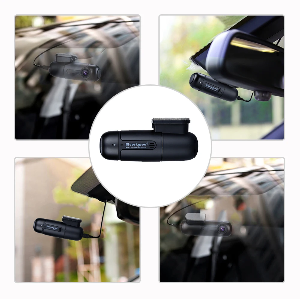 Английский Голосовое управление оригинальная автомобильная DVR камера 1080HD ночное