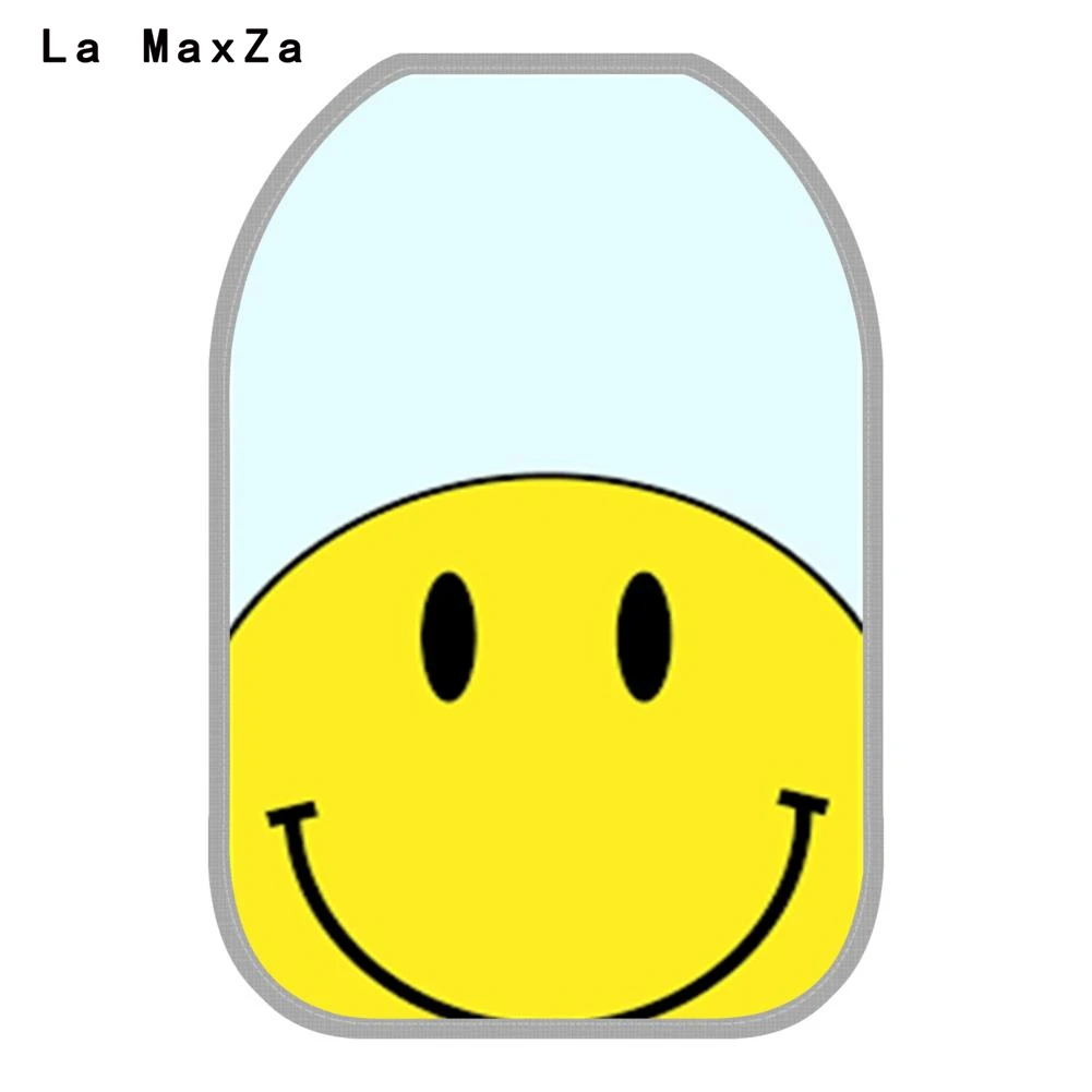La maxza emoji Универсальный 3D печать детская Анти Удар коврик автомобиль обратно