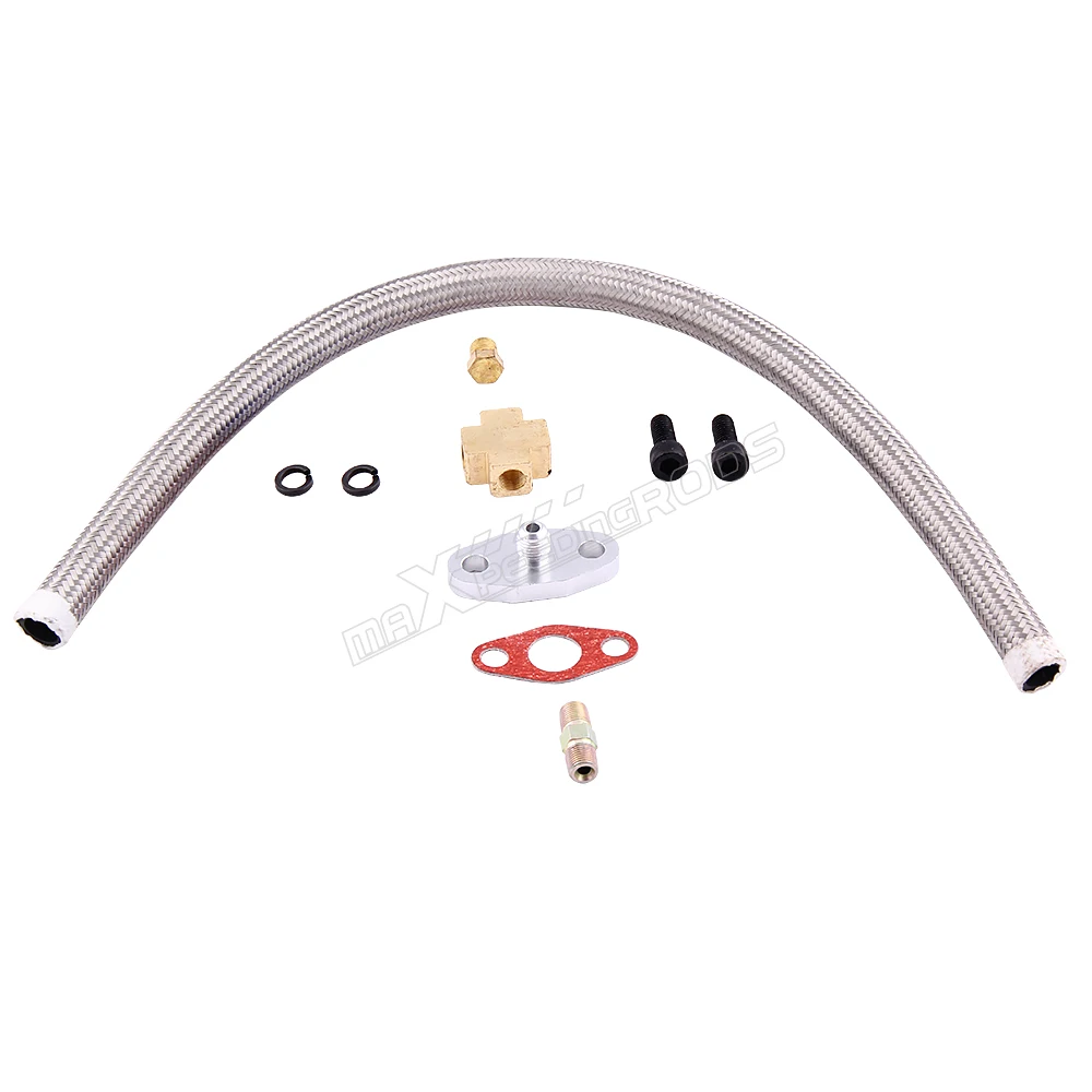 Подача масла турбо + возвратный шланг для универсального турбозарядного