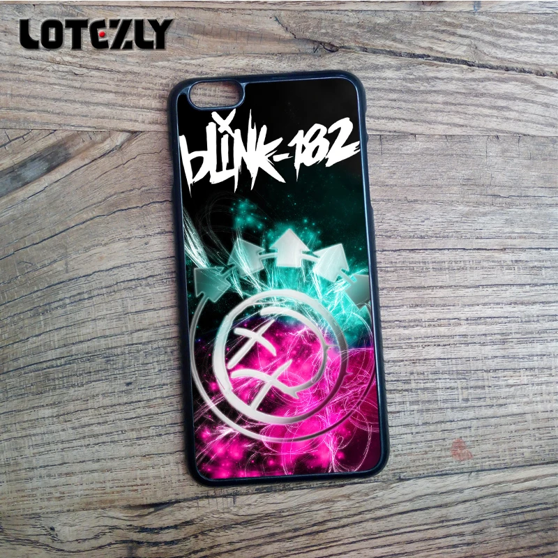 Индивидуальные Силиконовый чехол для телефона Blink 182 смайлик обои Coque Apple телефон