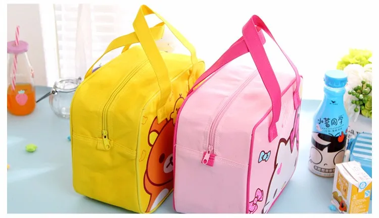 Hello Kitty обед мешок для детей мультфильм нейлон неопрен Термальность сумка Еда