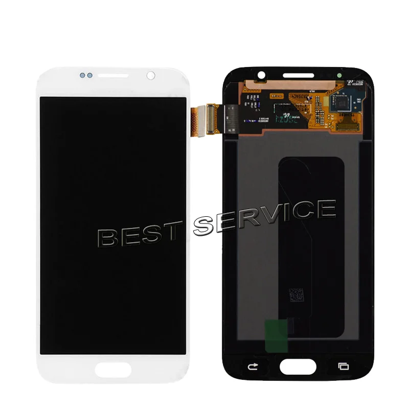 Оригинальный сменный ЖК дисплей 5 1 дюйма Super AMOLED S6 для SAMSUNG GALAXY G920 SM G920F G920FD
