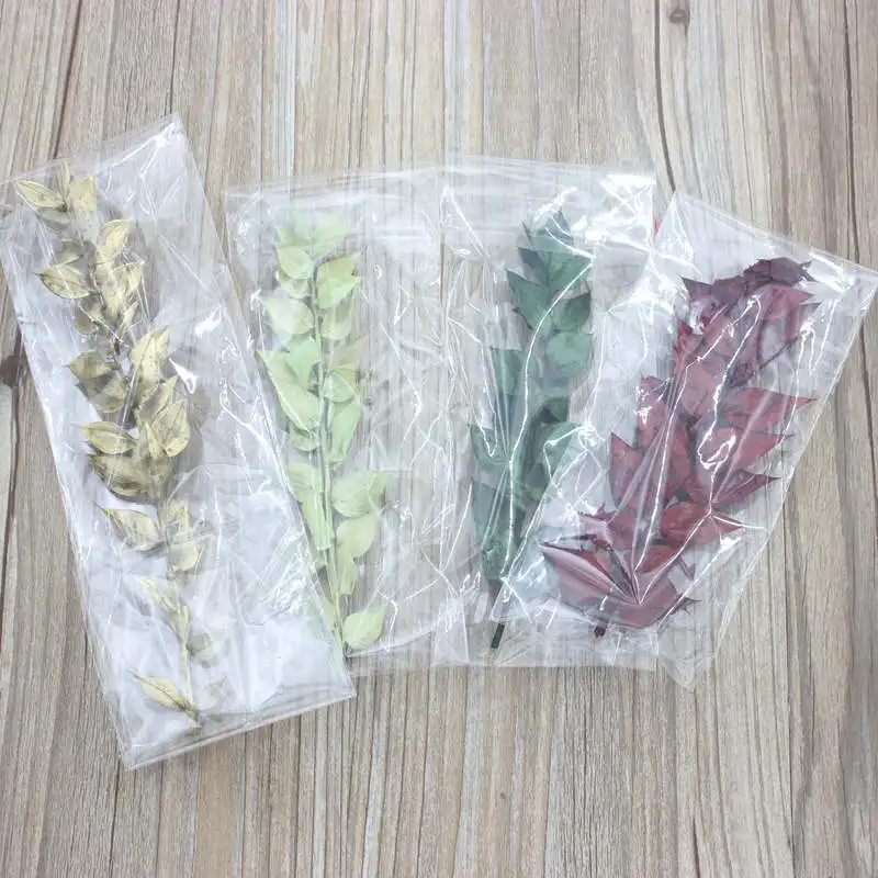 

Free shipping immortal flower DIY handmade material foundation headdress handmade decoration dried flowers stem branch 4pcs