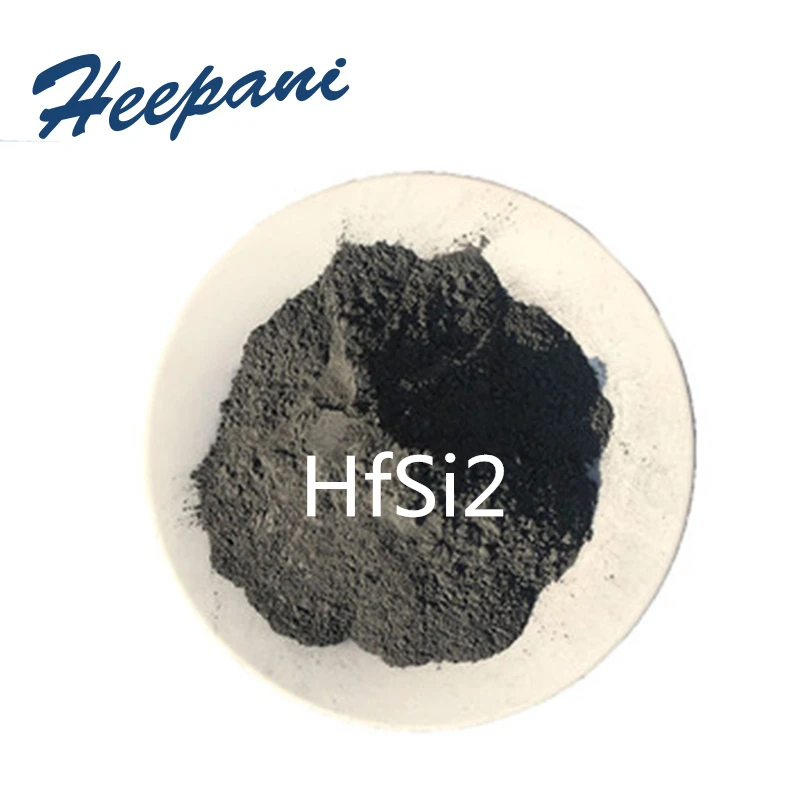 

Free shipping hafnium silicide powder 99.9% purity 1um / 5um / 50nm ultrafine HfSi2 disilicide hafnium powder silicon hafnium