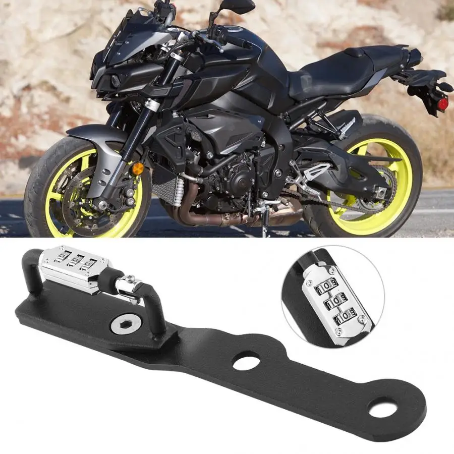 Замки защелки мотоцикл алюминиевый сплав шлем замок комплект для Yamaha MT-10 2016 2017 2018