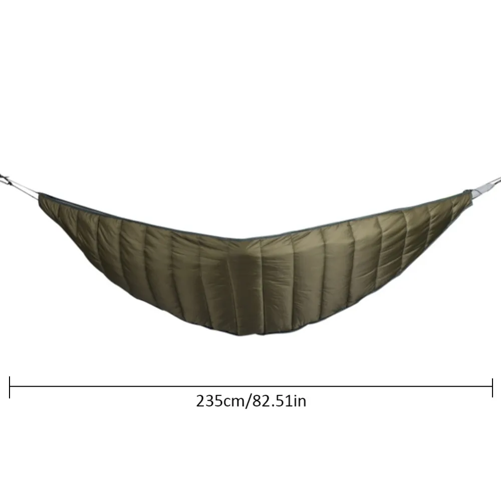 Outdoor Camping Full Length Hammock Underquilt Ultralight Winter Warm Under Quilt Blanket Cotton | Спорт и развлечения