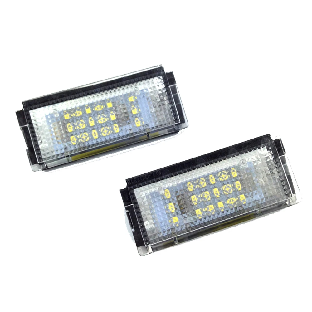 CSGJMY 2 шт. белые светодиодные лампы номерного знака для BMW E46 4D 323i 325i 328i 6000k 12V лампа