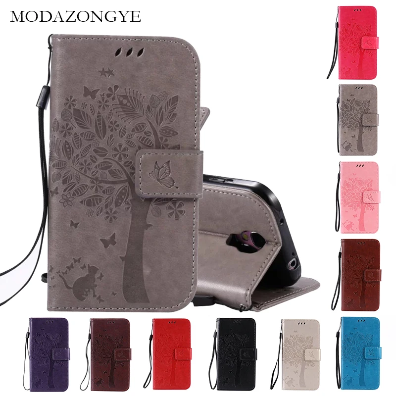 Для Samsung Galaxy S4 Mini чехол флип Кожаный для s4 i9190|case for samsung galaxy|case samsungleather case |