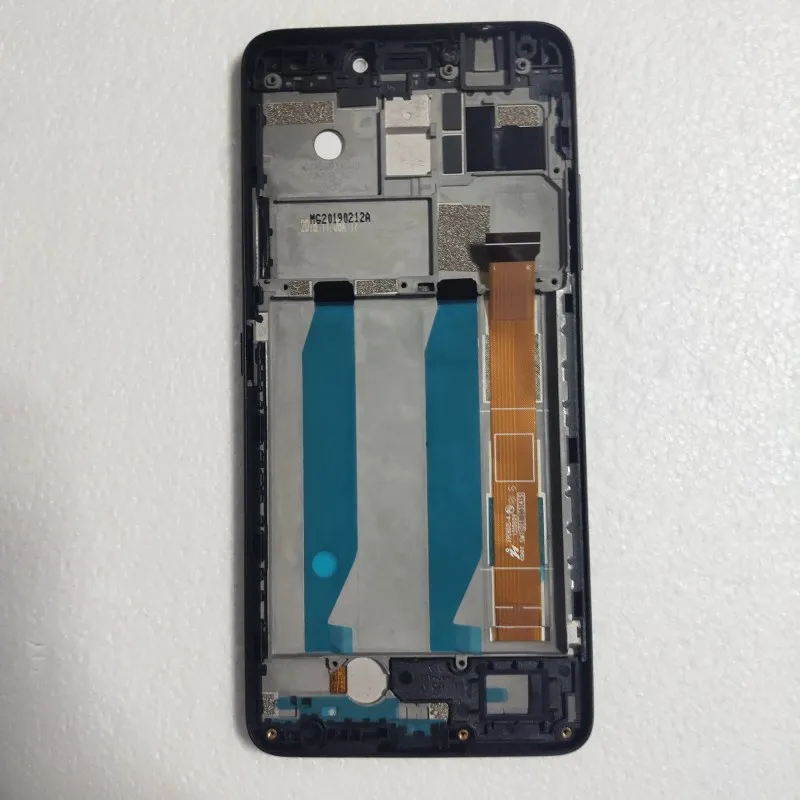 6,0 дюймов для Alcatel 3 в 5099D сенсорный экран дигитайзер стекло сенсор+ ЖК-дисплей панель экран+ рамка для Alcatel 5099D сотовый телефон
