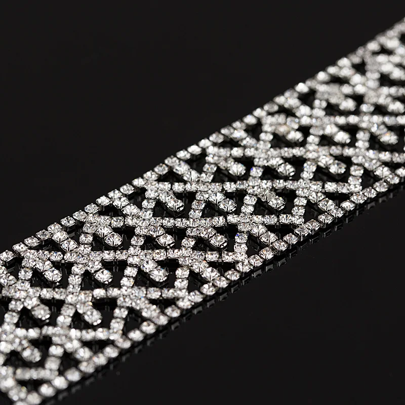 2017 свадебные браслеты и с серебряным покрытием горный хрусталь цепь роскошный