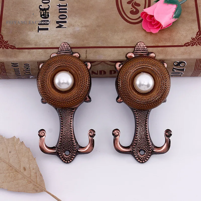 2 шт./пара жемчужные бусины крючки для занавесок держатель занавеса ремни веревки