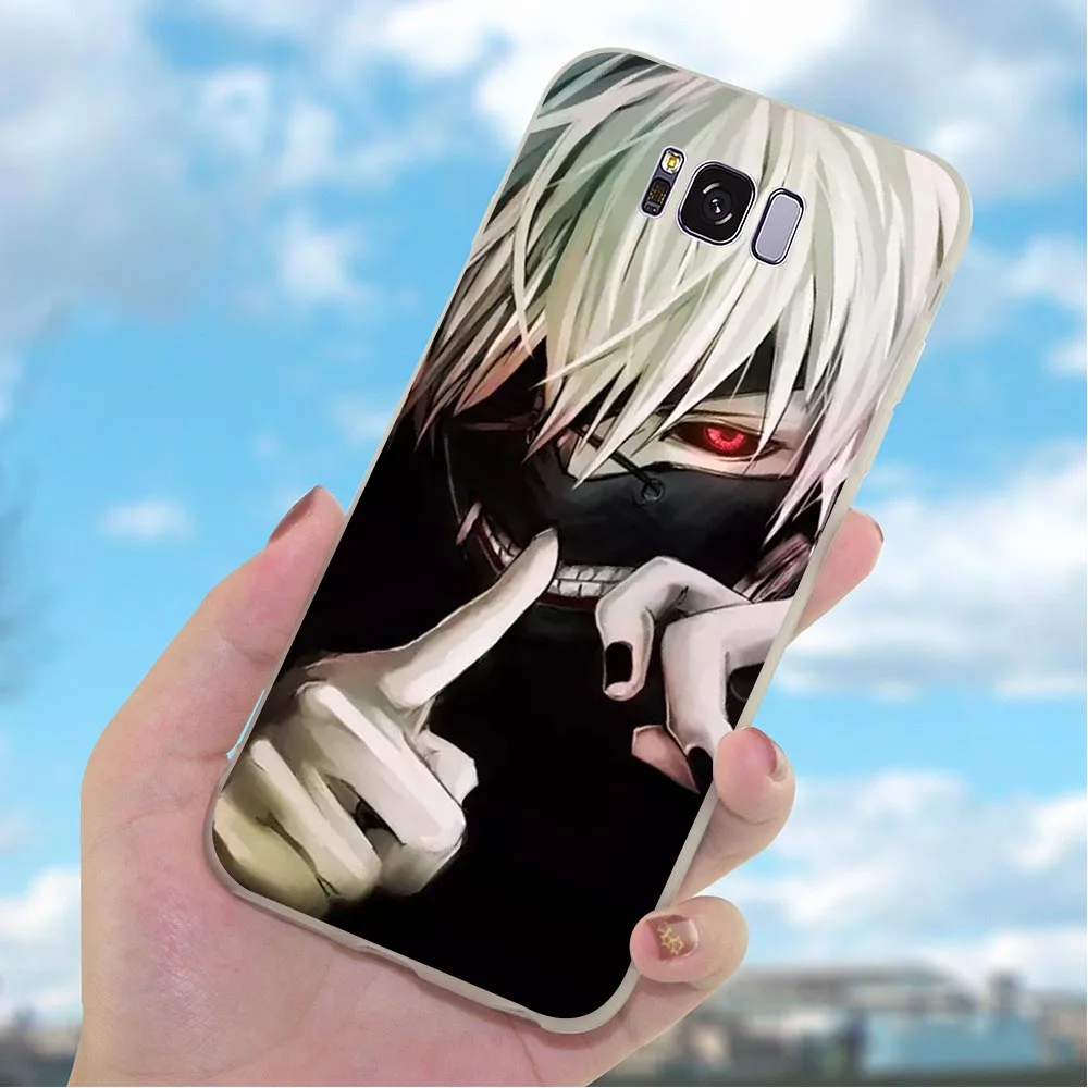 Мягкий чехол из ТПУ для телефона Galaxy Samsung A10 Токийский гулс A20 A3 A6 Plus A5 A7 A8 A9 A30 A40 A50 A70