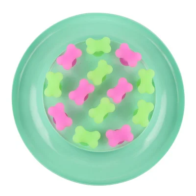 Меламиновая чаша для домашних животных медленный дозатор еды медленное