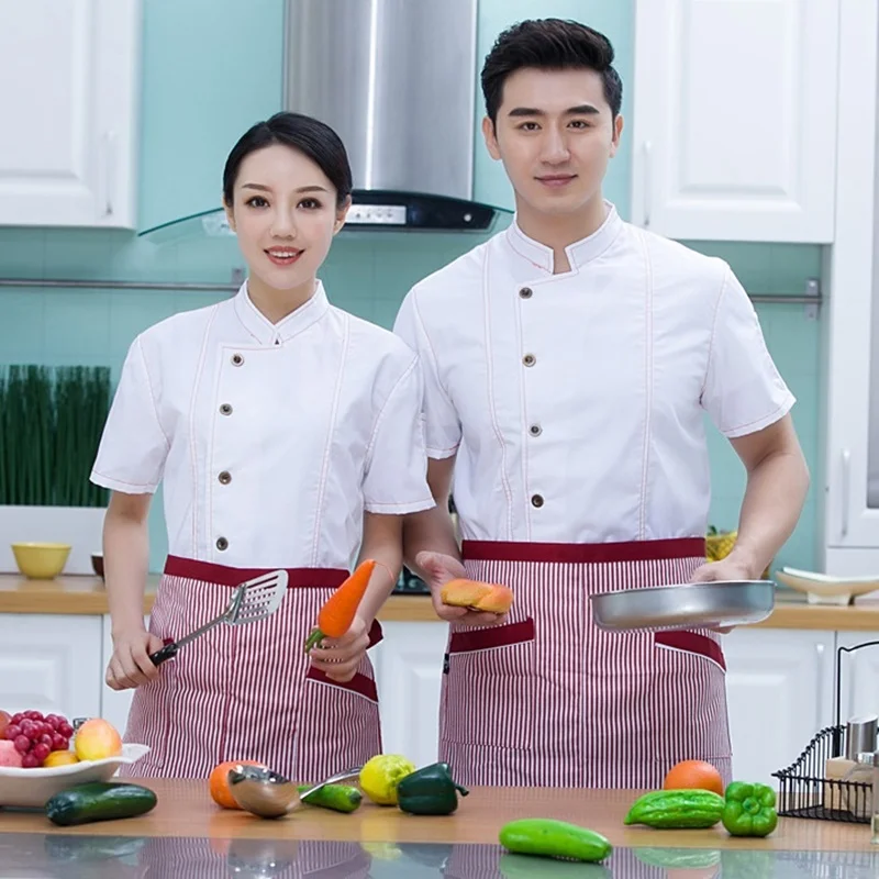 Куртка для шеф повара одежда пищевая служба ресторанная кухня куртка