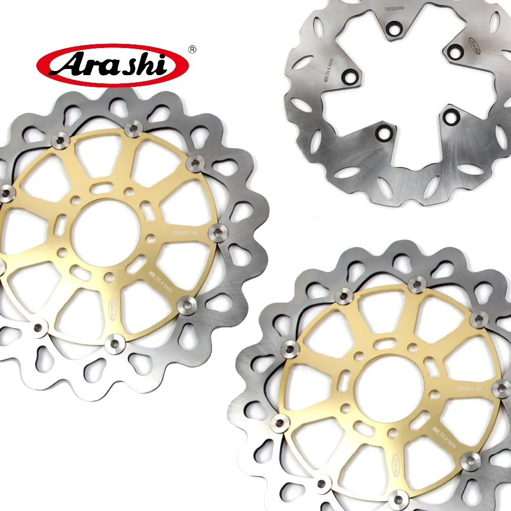 

ARASHI Brake Disc Fit SUZUKI GSX-R 1300 HAYABUSA 1999 - 2007 HAYABUSA GSXR1300 Front Rear Brake Rotors 2006 2005 2004 2003 2002