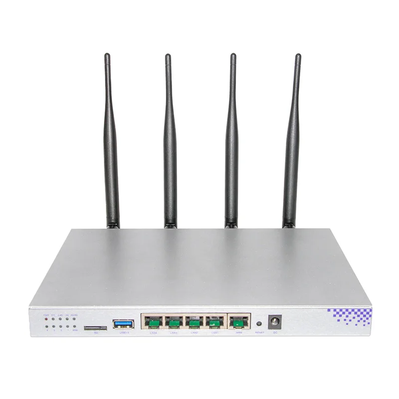 MT7621A 1200Mbps AC Router Gigabit 10/100/1000M Ports WiFi With SATA Slot |