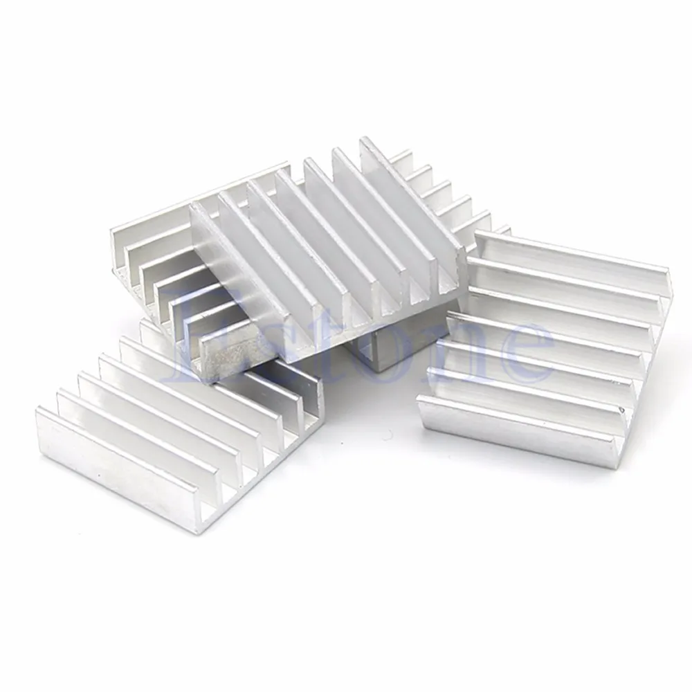 5 шт./компл. 20*20*6 мм высококачественный алюминиевый теплоотвод для LED Power Memory Chip IC