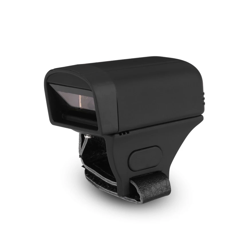 Беспроводной мини сканер штрих кода RS40 с кольцом Bluetooth 2D и Qr кодом|Сканеры| |