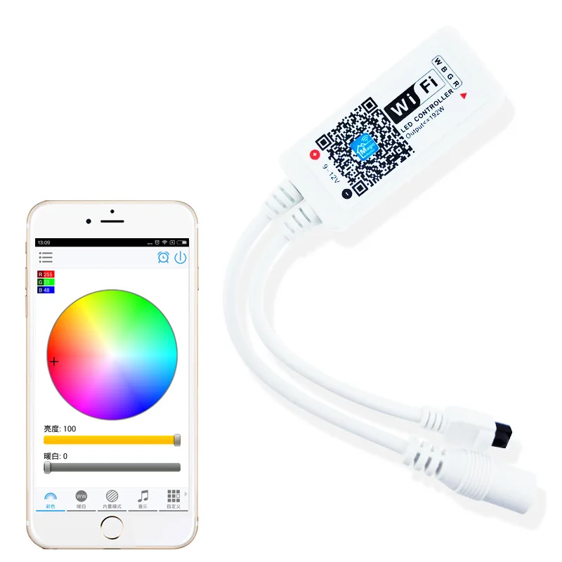 Светодиодная лента RGB RGBW для управления освещением компактный цветной