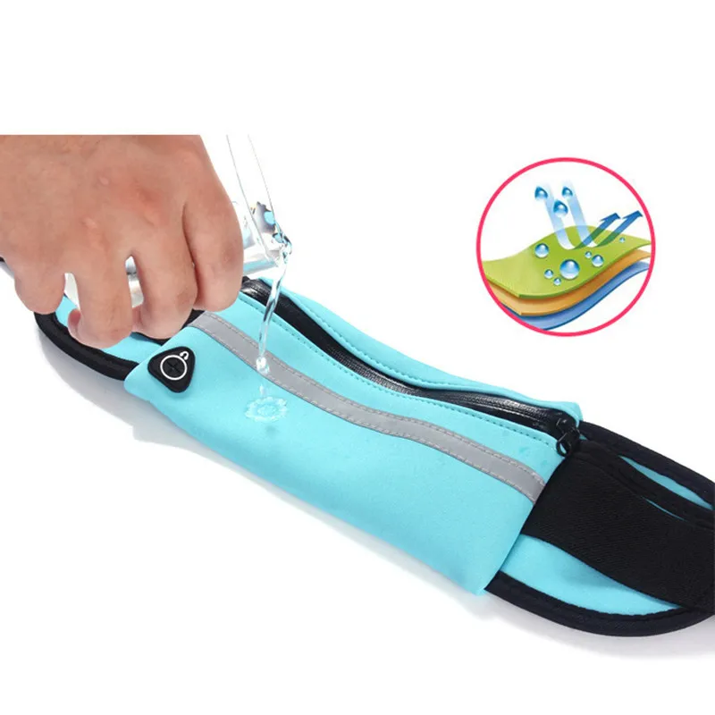 Открытый спортивный беговой пояс Сумка на талию Фитнес Бег сумка