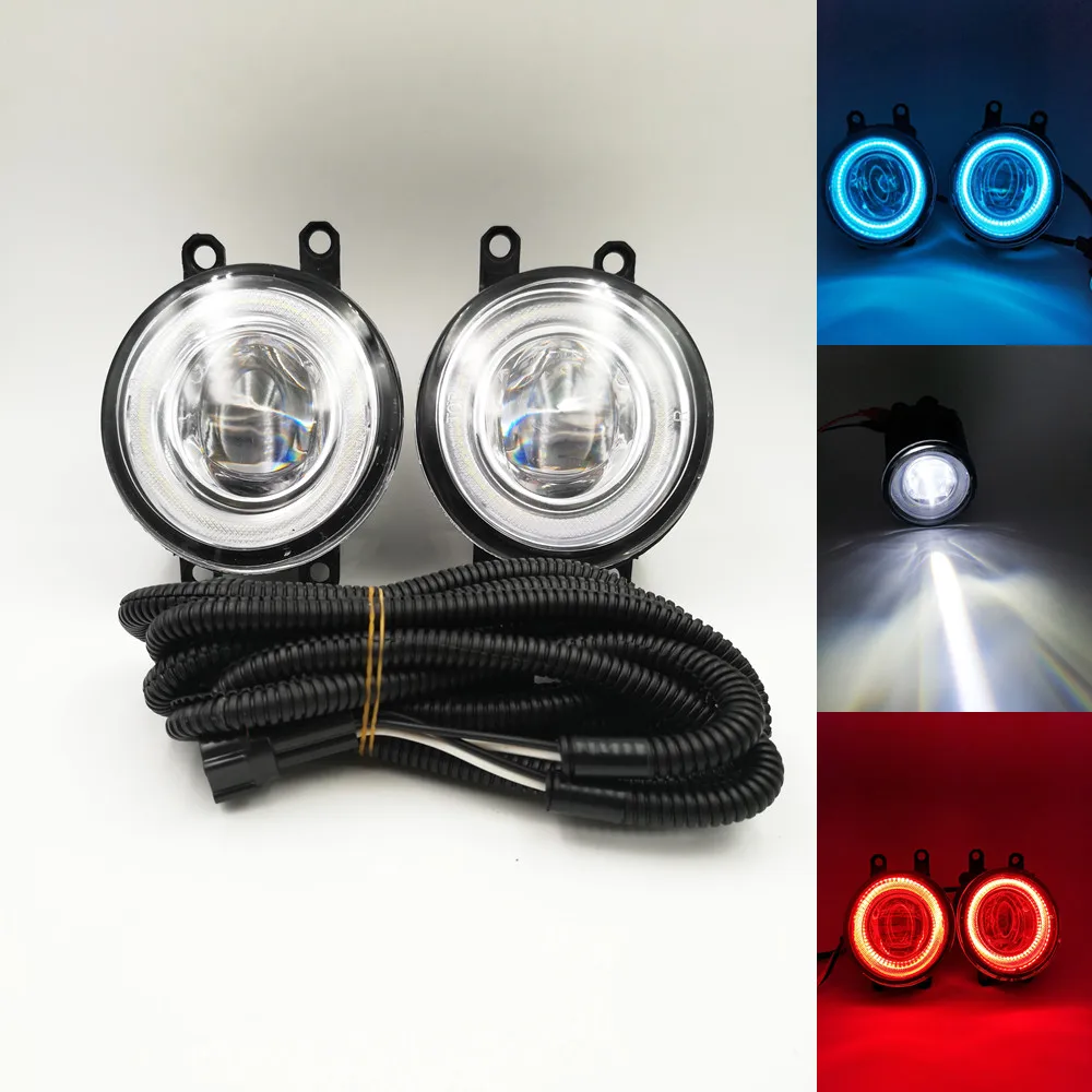 CSCSNL 1 Set/pair 12V автомобильный светодиодный Ангельские глазки DRL Противотуманные