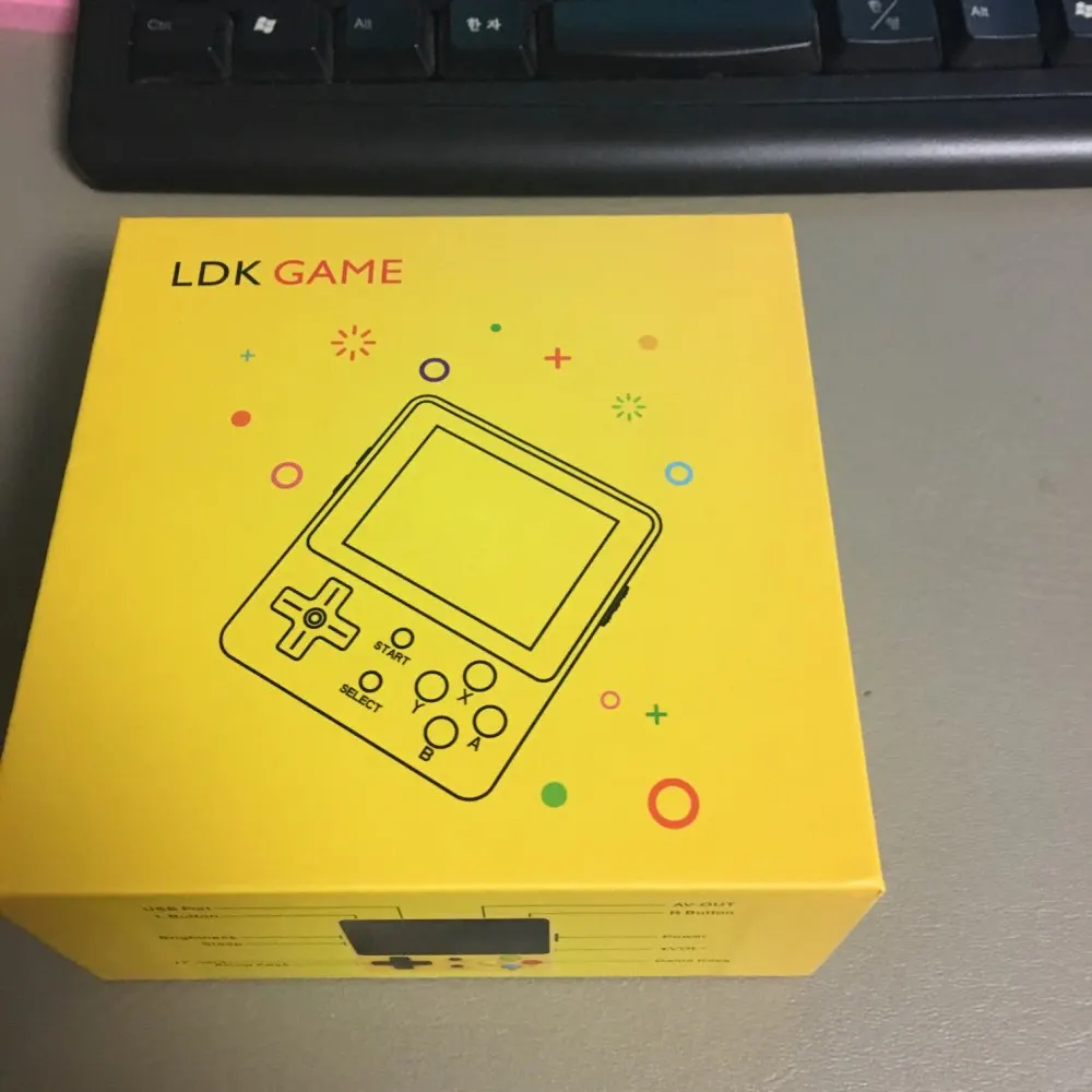 5 шт. LDK игра 2 6 дюймов экран мини портативная игровая консоль ностальгические