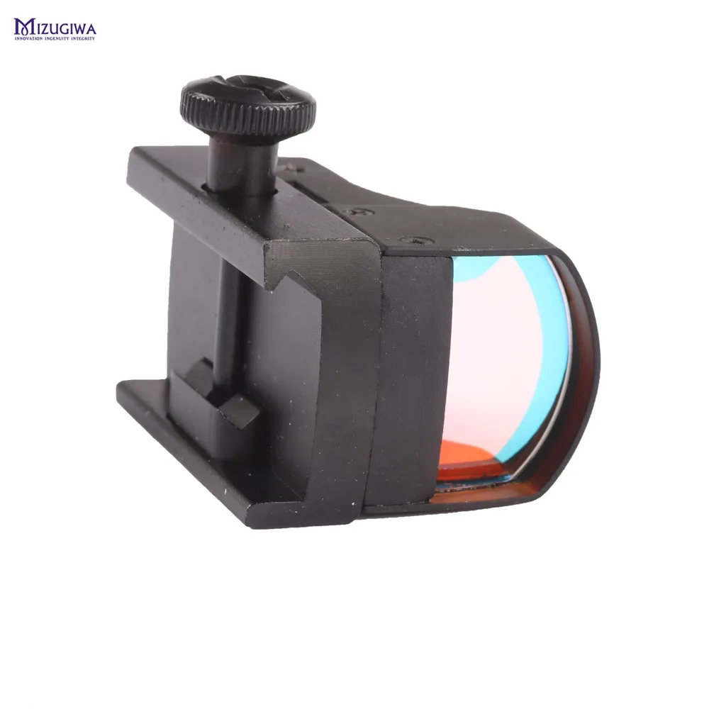 Мини Micro Reflex Red Dot Scope лазерный прицел 20 мм Weaver Picatinny w/Зонт Регулируемая яркость