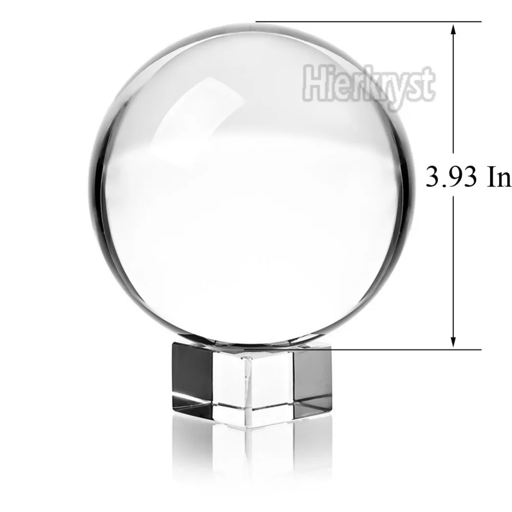 ОГРОМНЫЙ АЗИАТСКИЙ кварцевый прозрачный магический хрустальный шар 80 мм с