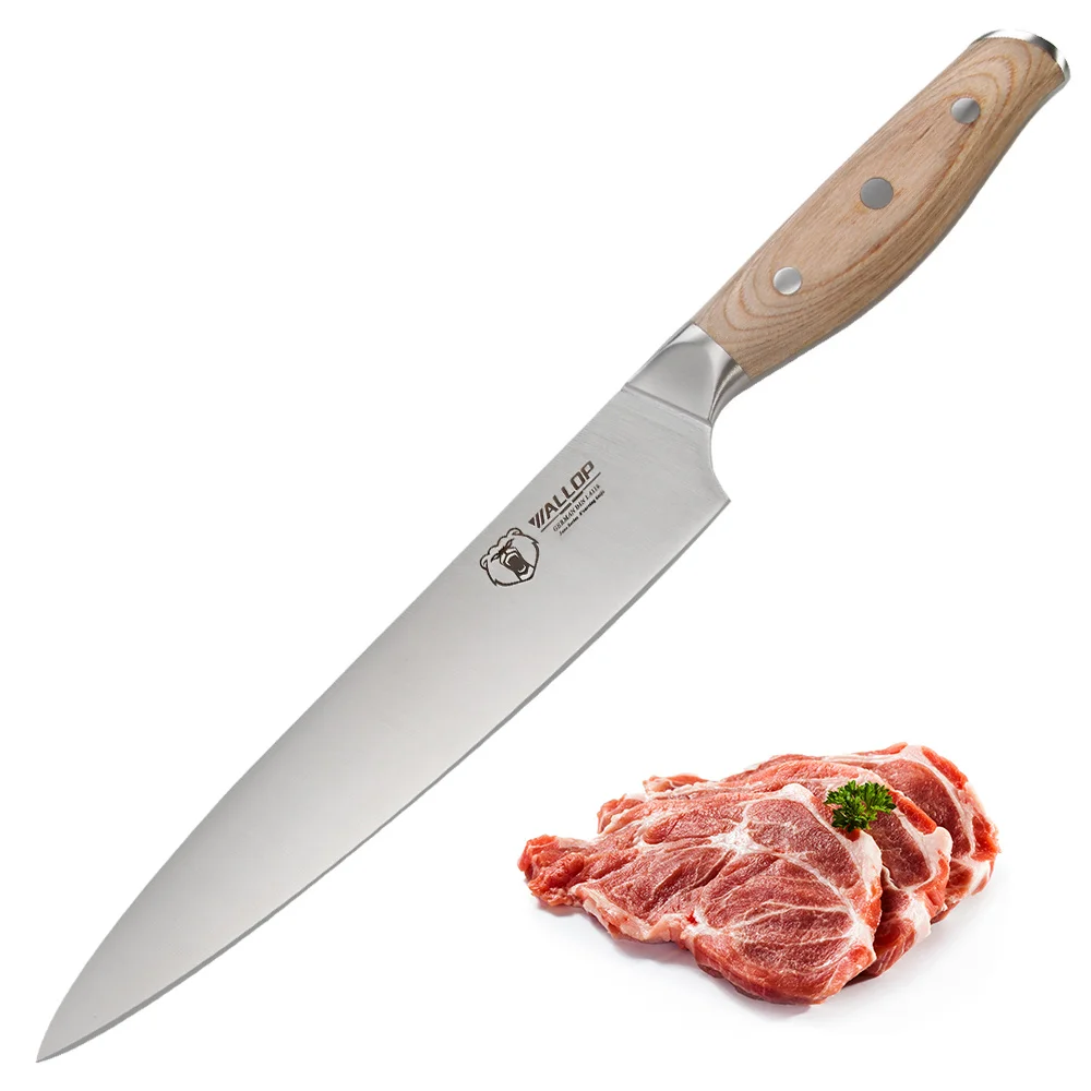 Wallop нож для резьбы по дереву-немецкий Кливер из нержавеющей стали HC сашими