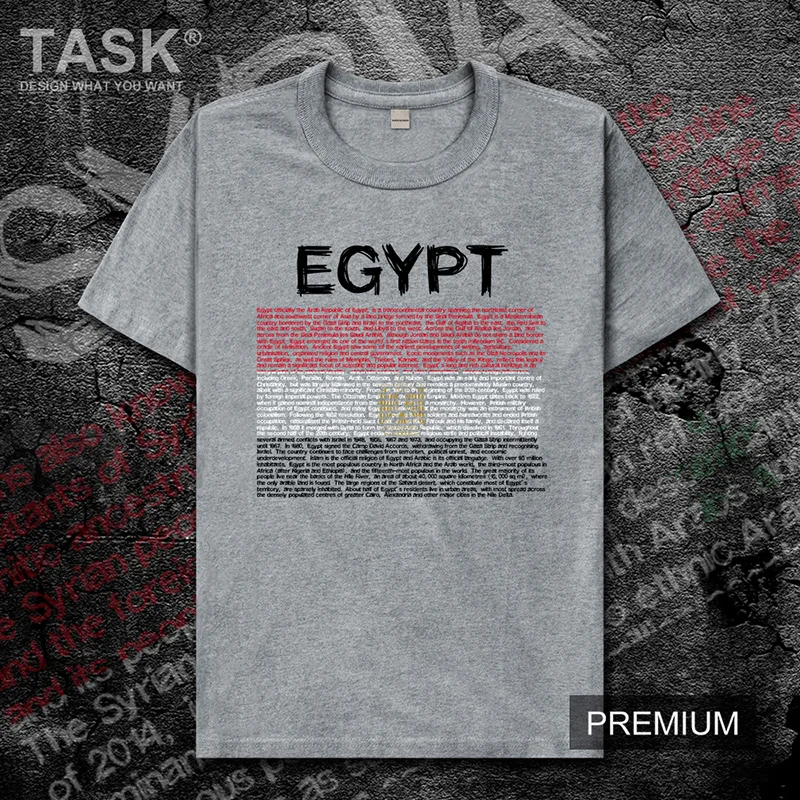 EGY Egyptian EG Мужская футболка Новые Топы Футболка короткий рукав одежда толстовка
