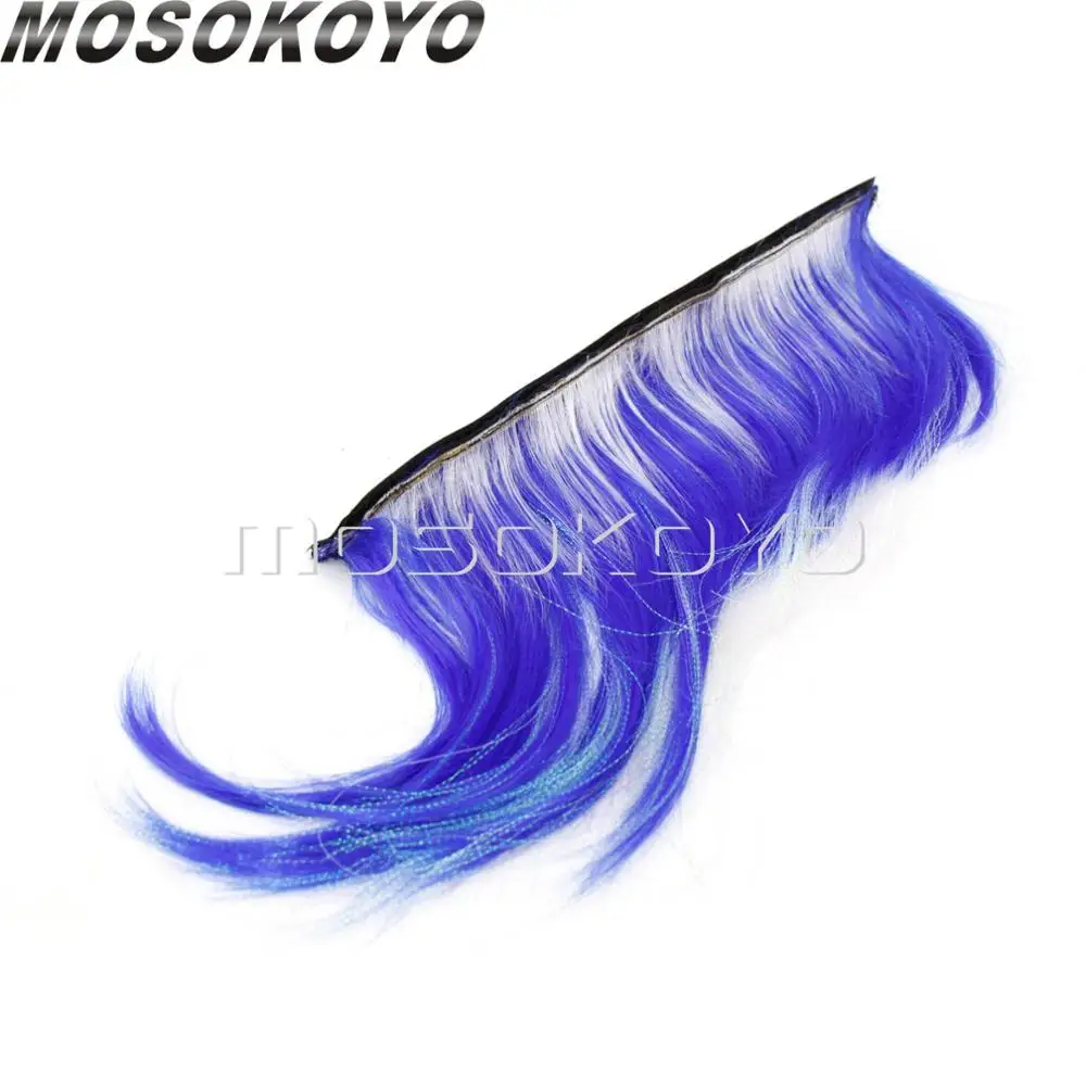 Mohawk мотоциклетный панк-шлем с длинными волосами и наклейкой | Автомобили
