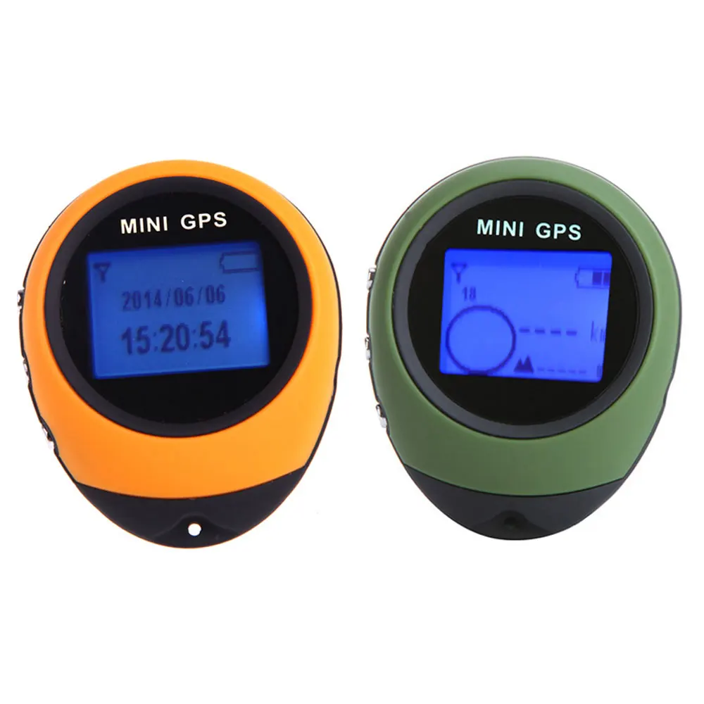 Миниатюрный GPS навигатор ручной дорожный gps для леса охоты туризма кемпинга